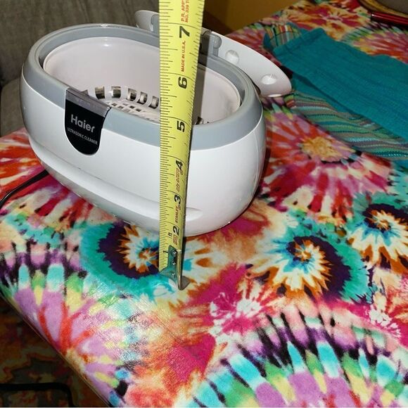 Haier hu335w Ultrasonic Cleaner For Jewelry eyeglasses and more - Picture 4 of 9